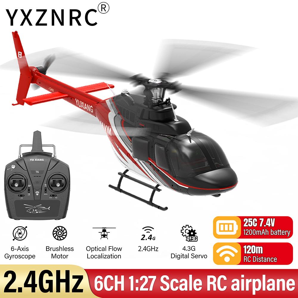 Rc Helicopter Large - YU XIANG RC Airplane 2.4G 6CH